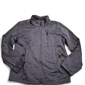 Swiss Tech Men's Charcoal Softshell Jacket Size M (38-40)